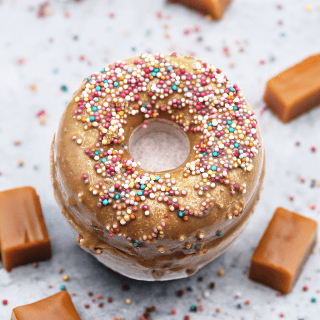 Toffee & Caramel Doughnut Bath Bomb - 180g