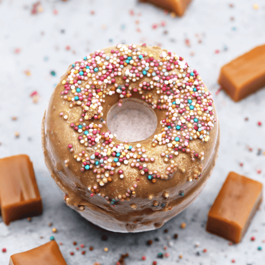 Toffee & Caramel Doughnut Bath Bomb - 180g - Bath & Soak