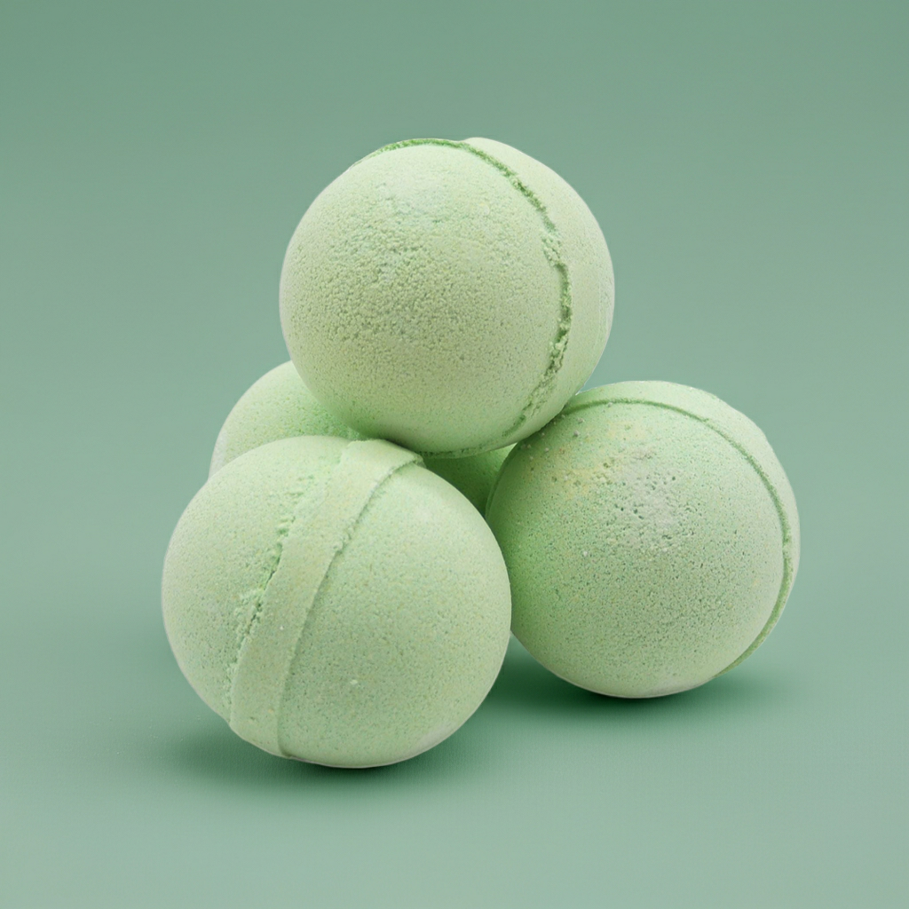 Essential Oil Bath Bomb: Rosemary & Thyme - 120g