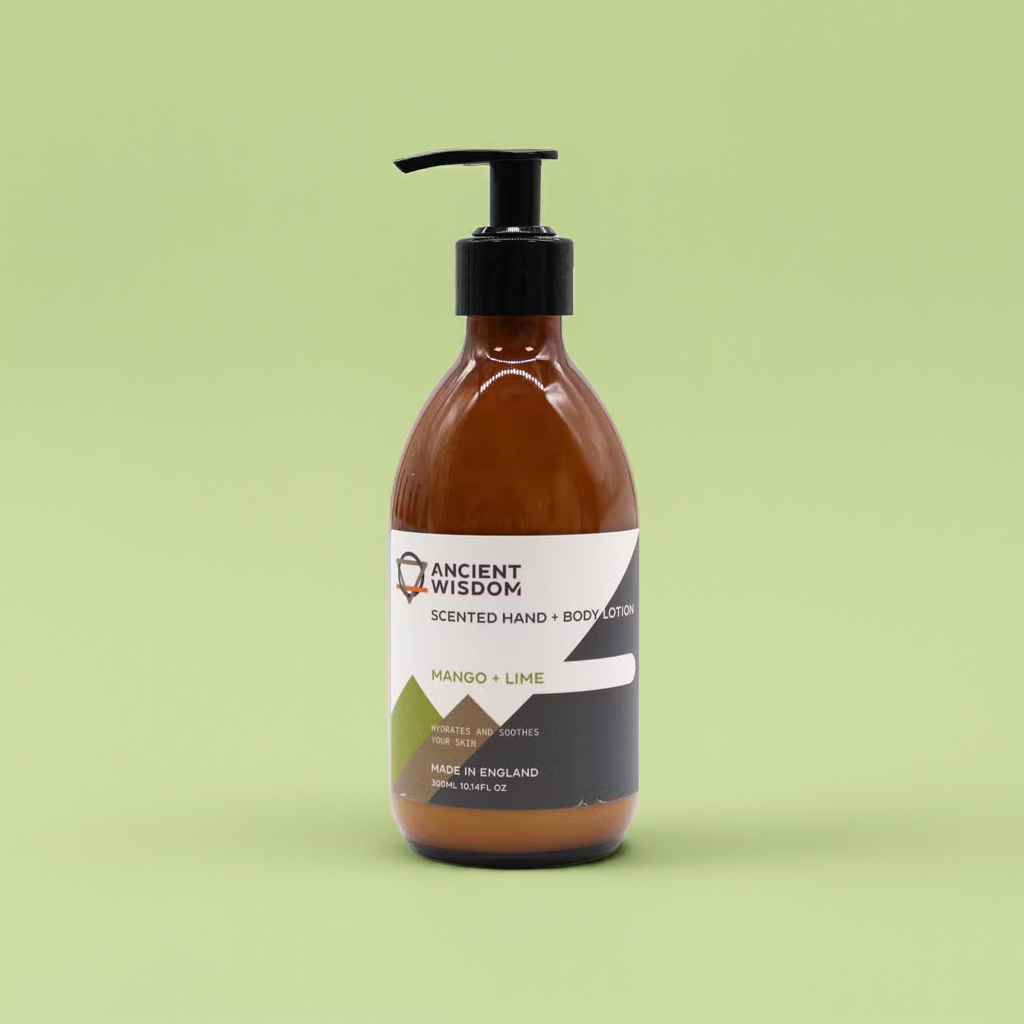 Mango + Lime Scented Hand & Body Lotion - 300ml