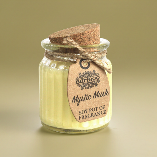 Fragrance Candle Pots: Mystic Musk - (Set of 2)