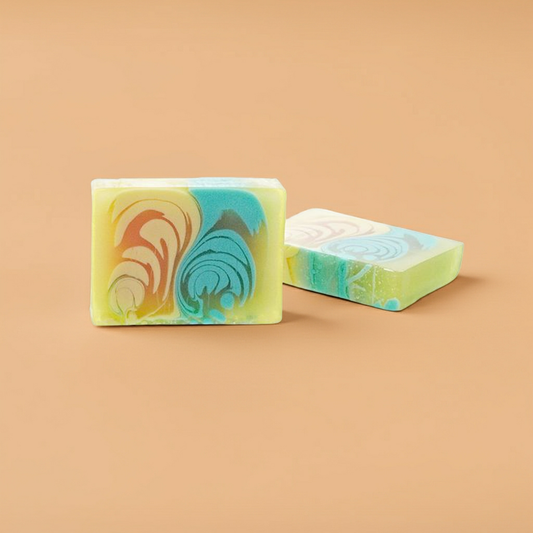 Handcrafted Soap: Melon - Approx 100g