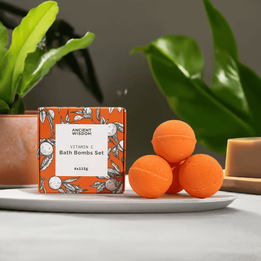 Vitamin C Infused Bath Bomb Gift Set - Bath & Soak