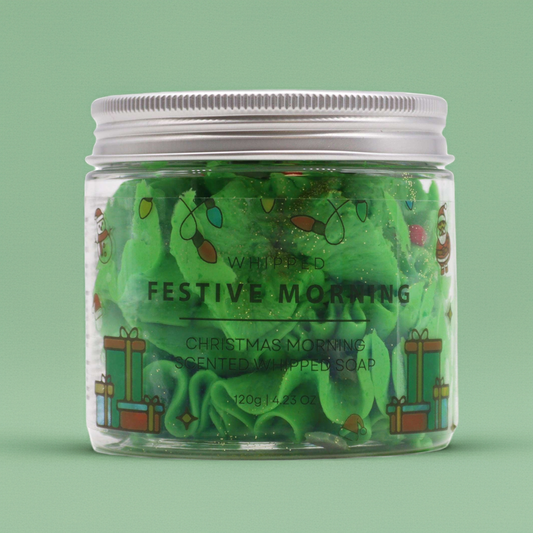 Festive Morning Moisturising Whipped Soap - 120g