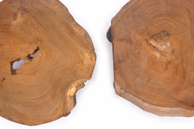 Higher Teak Display Pads: Elegant Handmade Wood Displays