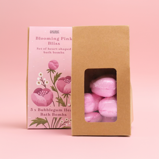 Pack of 5 Bath Bombs - Bubblegum