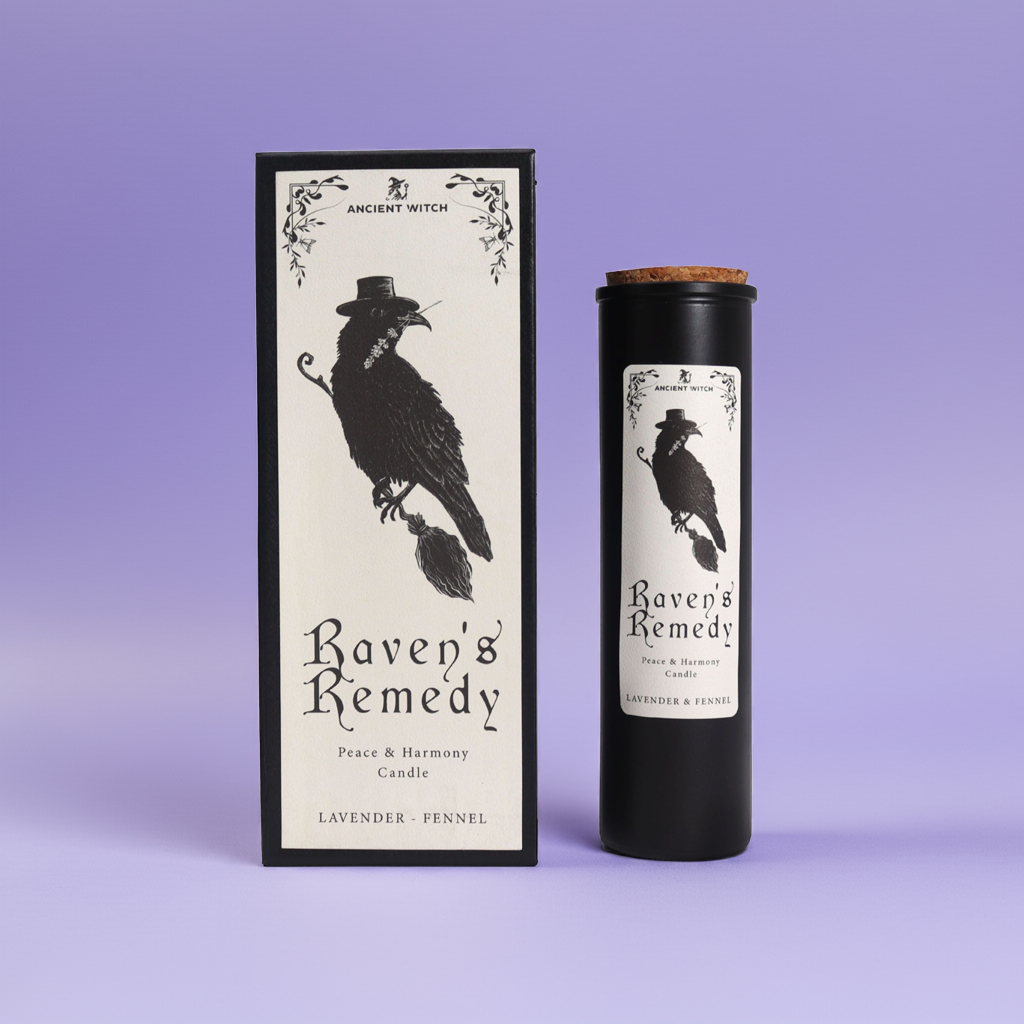 Ancient Witch Ritual Candles: Ravens' Remedy
