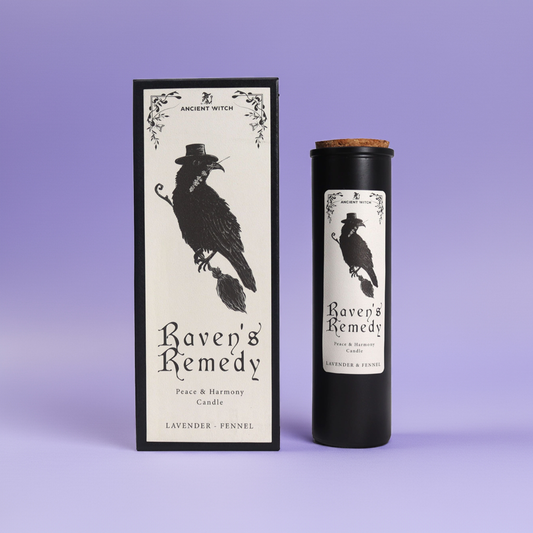 Ancient Witch Ritual Candles: Ravens' Remedy