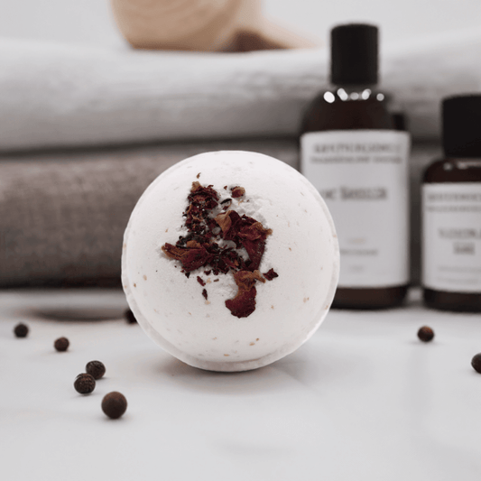 Ylang Ylang & Coconut Oil Himalayan Salt Bath Bomb - 180g