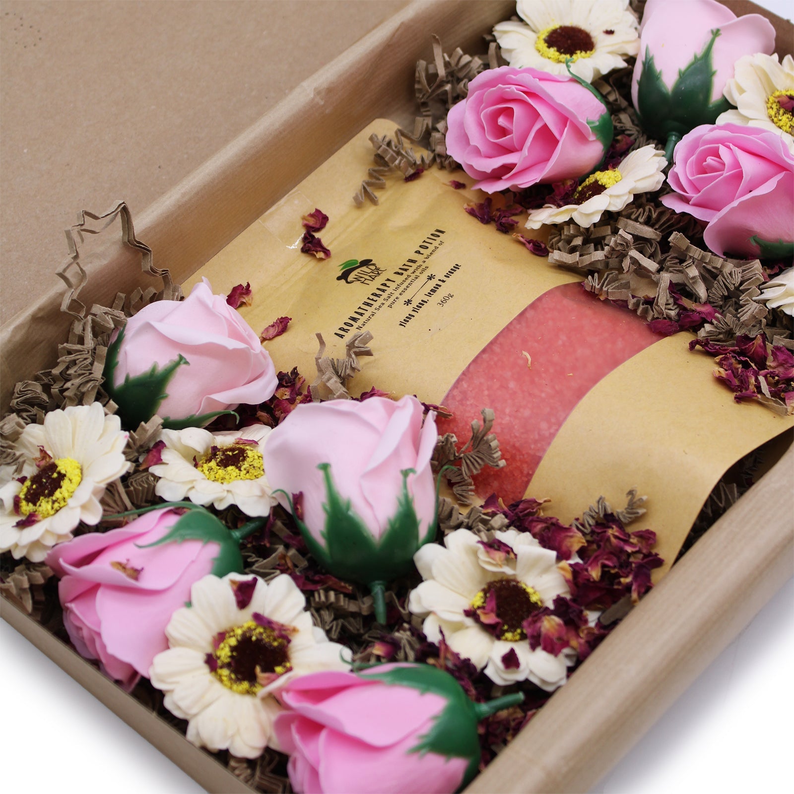 Ylang Ylang, Lemon & Orange Bath Salts & Soap Gift Set