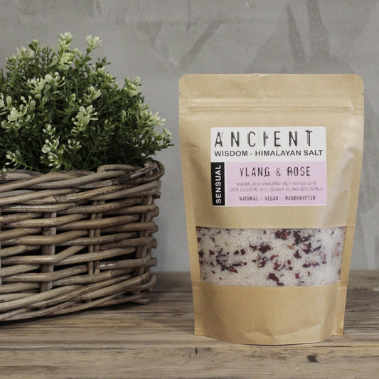 Ylang Ylang & Rose Himalayan Bath Salt - 500g